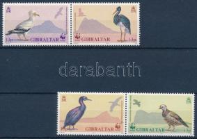 WWF: Birds set (2 pair) + 4 FDC WWF: Madarak sor (2 pár) + sor 4 FDC-n