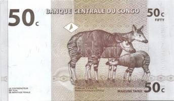 Kongó 1997. 1c, 5c, 10c, 20c, 50c, 1F, 5F T:I