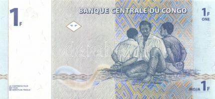 Kongó 1997. 1c, 5c, 10c, 20c, 50c, 1F, 5F T:I