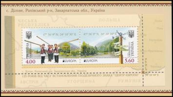 Europe CEPT Visit Ukraine stamp booklet, Europa CEPT Látogasson Ukrajnába bélyegfüzet