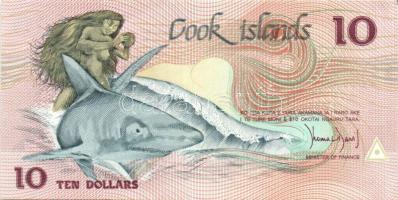 Cook szigetek 1987. 3$, 10$, 20$ teljes sor! T:I