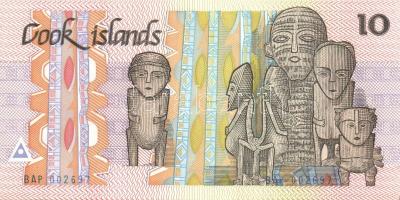 Cook szigetek 1987. 3$, 10$, 20$ teljes sor! T:I