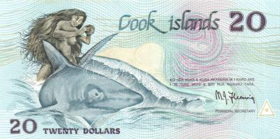 Cook szigetek 1987. 3$, 10$, 20$ teljes sor! T:I