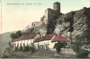 Ústi nad Labem, Schreckenstein bei Aussig / Strekov Castle