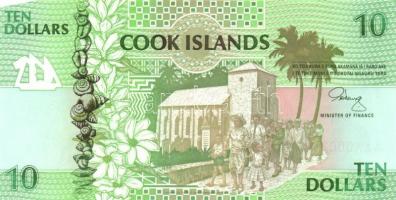 Cook szigetek 1992. 3$, 10$, 20$, 50$ teljes sor! T:I