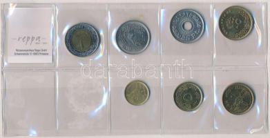 Egyiptom 1984-2007. 1p-1Ł (7xklf) T:1-
Egypt 1984-2007. 1 Piaster - 1 Pound (7xdiff) C:AU