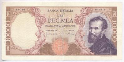 Olaszország 1968. 10.000L T:III Italy 1968. 10.000 Lire C:F Krause 97