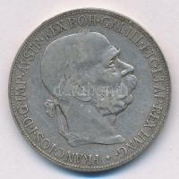 Ausztria 1900. 5K Ag Ferenc József T:2-,3 Austria 1900. 5 Corona Ag Franz Joseph C:VF,F Krause KM#2807