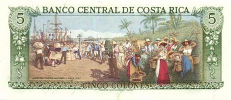 Costa Rica 1981+85. 5C (2x) klf évszámmal T:I