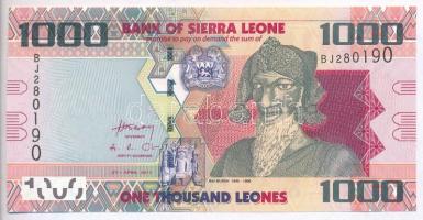 Sierra Leone 2010. 1000L T:I Sierra Leone 2010. 1000 Leones C:UNC