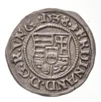 1538K-B Denár Ag "I. Ferdinánd" (0,62g) T:1,1-
Hungary 1538K-B Denar Ag "Ferdinand I...