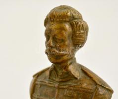 Petőfi Sándor bronz mellszobra. 15 cm
