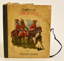 Petőfi Sándor: János vitéz. Plasztikus képekben, Róna Emy rajzaival. Bp., é. n., Offset Nyomda. Kihajtható képeskönyv. Kiadói félvászon-kötésben, megviselt állapotban, kopott, foltos borítóval, szakadásokkal.