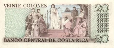 Costa Rica 1981.12.24. 20C T:I