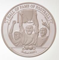 Uganda 2006. 2000Sh Ag A labdarúgás halhatatlanjainak csarnoka - Írország 2000-es évek / Roy Keane T:PP Uganda 2006. 2000 Shillings Ag Hall of Fame of Football - Ireland 2000s / Roy Keane C:PP