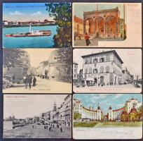 87 db RÉGI külföldi városképes lap / 87 pre-1945 European and American town-view postcards