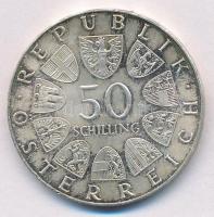 Ausztria 1973. 50Sch Ag "500 éves a Bummerlhaus" T:2 Austria 1973. 50 Schilling Ag "5...