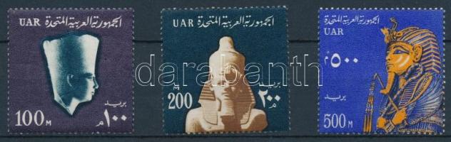 Nemzeti jelképek: fáraók sor záróértékei, National symbols: closing values of pharaos set