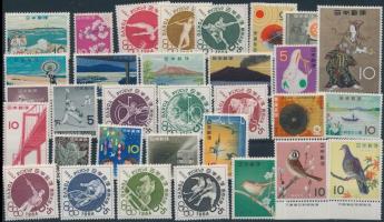 1961-1963 32 klf bélyeg, 1961-1963 32 diff stamps