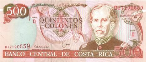Costa Rica 1994.7.6. 500C T:I