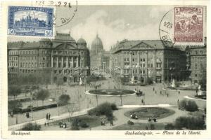 Budapest V. Szabadság tér, TCV card