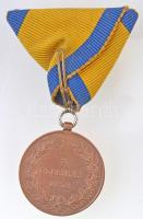 1873. "Hadiérem" Br katonai érdemérem nem hozzá illő mellszalaggal T:1-,2
Hungary 1873. &...