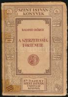 Balanyi György: A szerzetesség története. Szent István Könyvek 5-6. sz. Bp.,1923, Szent István-Társu...