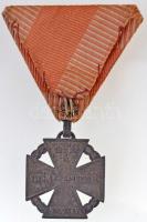 1916. "Károly-csapatkereszt" cink kitüntetés mellszalagon T:2
Hungary 1916. "Charles...