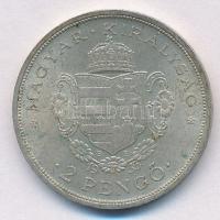 1935. 2P Ag "Rákóczi" T:2 patina
Adamo P7.2