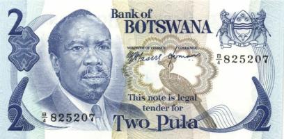 Botswana 1976. 2P T:I