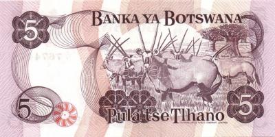 Botswana 1976. 5P T:I