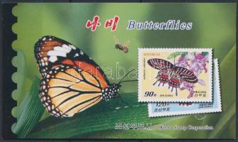 Lepkék bélyegfüzet, Butterfly stamp booklet