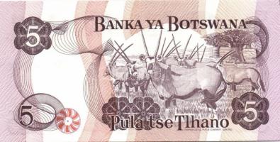 Botswana 1982. 5P Szign.3 (Krause) T:I