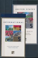 Turizmus 2 db bélyegfüzet, Tourism 2 stamp booklets