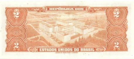 Brazília 1955-58. 1C, 2C (2x) klf aláírásokkal Szign.4,6 (Krause) T:I
