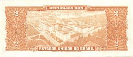 Brazília 1955-58. 1C, 2C (2x) klf aláírásokkal Szign.4,6 (Krause) T:I