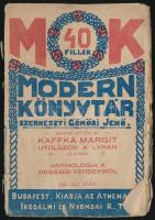 Kaffka Margit: Utólszor a lyrán. Anthológia a régebbi versekből. Modern Könyvtár - Magyar Költők XI....
