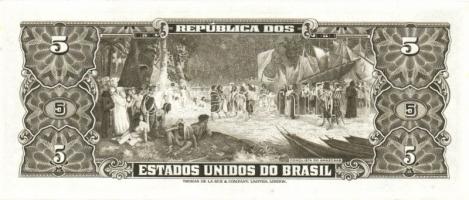 Brazília 1961-62. 5C (2x) klf aláírásokkal Szign.8,10 (Krause) T:I,I- + 1962. 20C Szign.11 (Kruse) T...