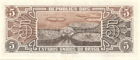 Brazília 1961-62. 5C (2x) klf aláírásokkal Szign.8,10 (Krause) T:I,I- + 1962. 20C Szign.11 (Kruse) T...