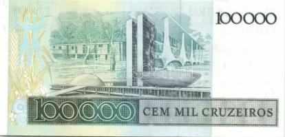 Brazília 1984-85. 100C, 200C, 500C, 1000C, 5000C, 10.000C, 50.000C, 100.000C teljes sor! T:I