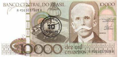 Brazília 1986. 10C/10.000C, 50C/50.000, 100C/100.000C teljes sor! T:I