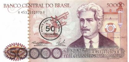 Brazília 1986. 10C/10.000C, 50C/50.000, 100C/100.000C teljes sor! T:I