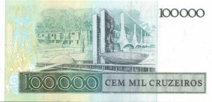 Brazília 1986. 10C/10.000C, 50C/50.000, 100C/100.000C teljes sor! T:I