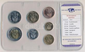 Dél-Afrika 2008. 5c-5R (7xklf) érme szett lezárt csomagolásban T:1
South Africa 2008. 5 Cents - 5 R...