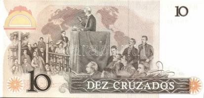 Brazília 1986. 10C, 50C, 100C, 500C teljes sor! + 1987-88. 1000C, 5000C  T:I