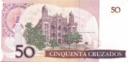 Brazília 1986. 10C, 50C, 100C, 500C teljes sor! + 1987-88. 1000C, 5000C  T:I