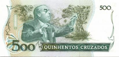 Brazília 1986. 10C, 50C, 100C, 500C teljes sor! + 1987-88. 1000C, 5000C  T:I