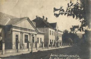1936 Szinérváralja, Seini; állami iskola / Scoala de Statni / school. photo (fa)