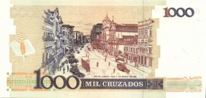 Brazília 1989. 1CN/1000C, 5CN/5000C, 10CN/10.000C teljes sor!  T:I