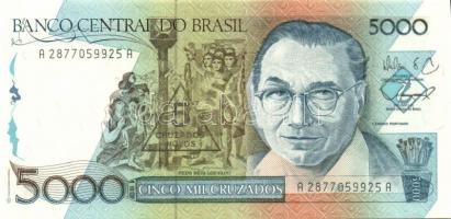 Brazília 1989. 1CN/1000C, 5CN/5000C, 10CN/10.000C teljes sor!  T:I
